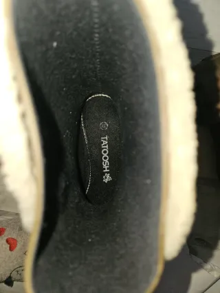 Botas de agua de borrego nuevas