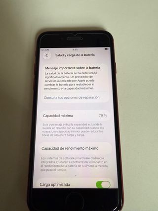 iPhone SE 2022 Rojo 128GB