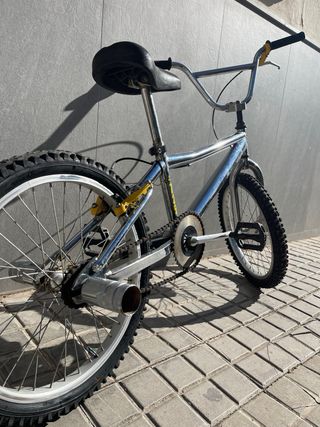 BMX Pista Cromada, pegs enormes incluidos...