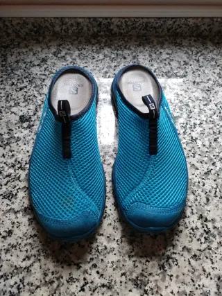 Zapatillas Salomon Azul/Turquesa Hombre