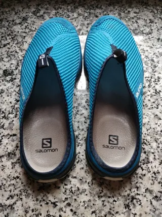 Zapatillas Salomon Azul/Turquesa Hombre