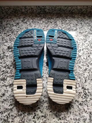 Zapatillas Salomon Azul/Turquesa Hombre