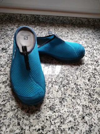 Zapatillas Salomon Azul/Turquesa Hombre