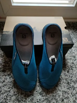 Zapatillas Salomon Azul/Turquesa Hombre