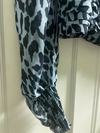 Blusa estampada de Zara