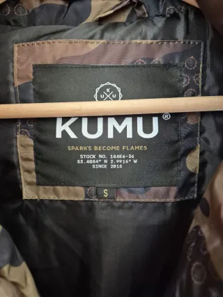 Chaleco acolchado camuflaje KUMU carpfishing