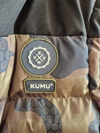 Chaleco acolchado camuflaje KUMU carpfishing