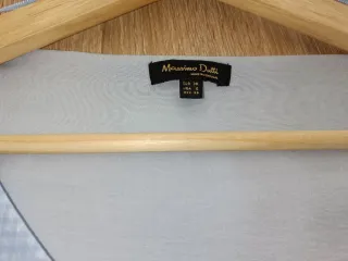 Camisa Massimo Dutti azul talla S