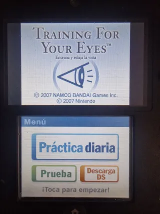 Training your eyes para Nintendo DS --- brain