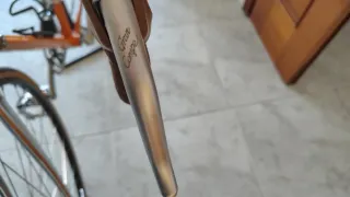 Bicicleta Clásica Naranja Años 90