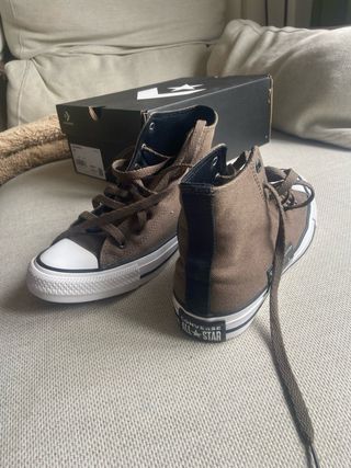Converse Chuck Taylor Talla 35.5 Marrones