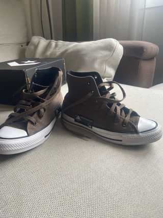 Converse Chuck Taylor Talla 35.5 Marrones