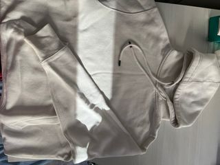 Sudadera básica blanca