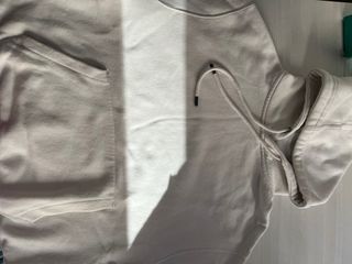 Sudadera básica blanca