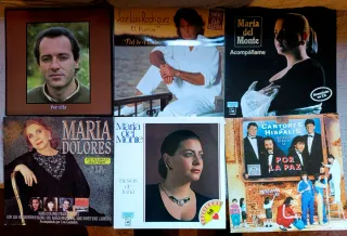 Lote 6 Vinilos LP: Pop, Flamenco, Copla,lote 20€