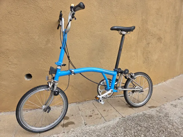 Brompton Titanio M3L Blu