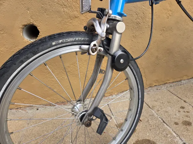 Brompton Titanio M3L Blu