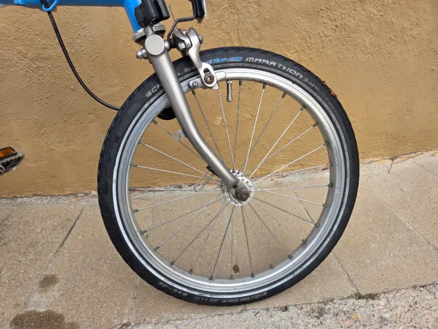 Brompton Titanio M3L Blu