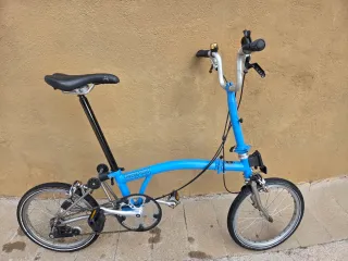 Brompton Titanio M3L  Azul