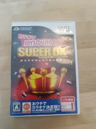 Joysound Wii Super DX Karaoke Wii Japonés