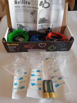 Brilite Luces LED Neon Flexibles Packs 2 cajas