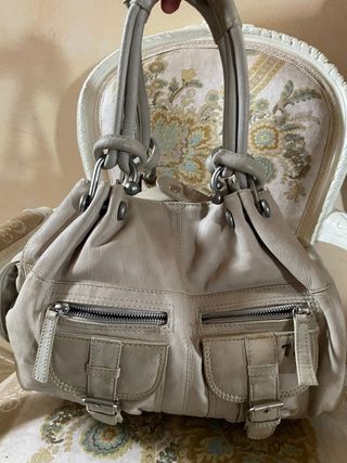 Pepe Jeans 73 borsa pelle donna beige