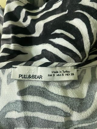 Blusa estampada de Pull&Bear