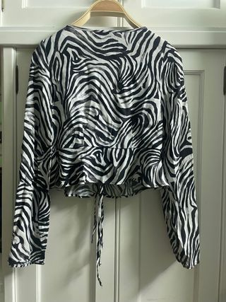 Blusa estampada de Pull&Bear