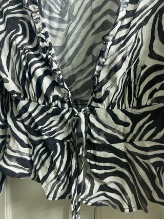 Blusa estampada de Pull&Bear