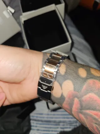 Reloj Emporio Armani Oro y Plata