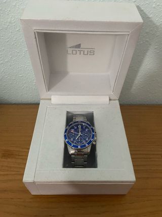 Reloj Lotus Cronógrafo Azul