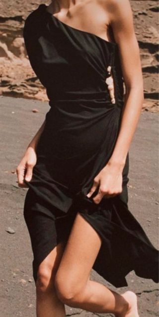 vestido abalorio Zara 36/38