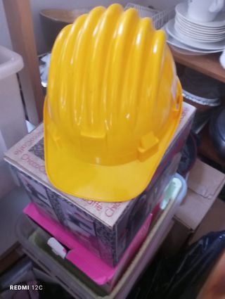 Caschetto antinfortunistico giallo