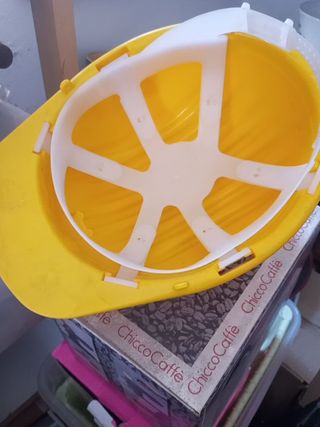 Caschetto antinfortunistico giallo