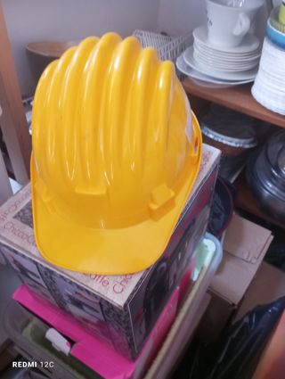 Caschetto antinfortunistico giallo