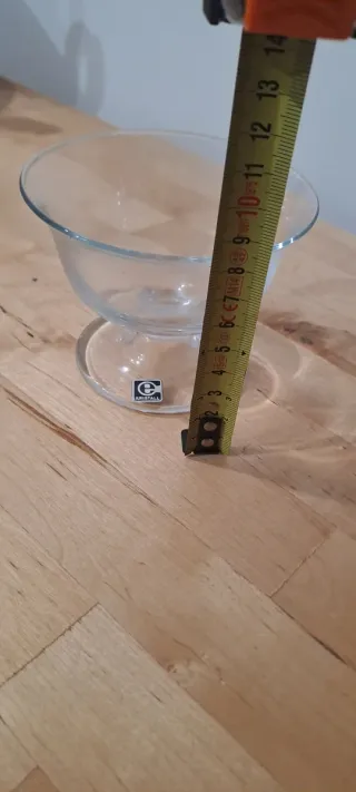 Set 12 coppette calice con coppa Domus Cristallo