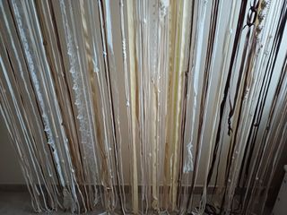 Cortina decorativa de tela