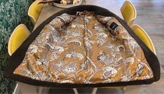 Abrigo verde piel sintética hombre tendencia