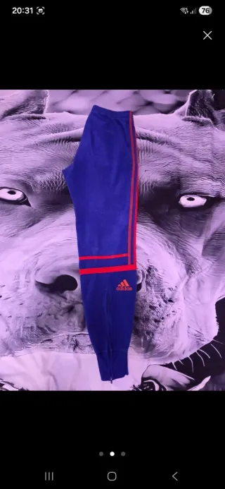 Pantalón chándal Adidas Challenger Azul/Rojo