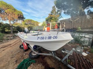 Barco fibra poliéster 4m