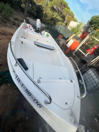 Barco fibra poliéster 4m