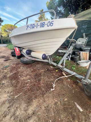 Barco fibra poliéster 4m