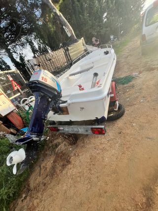 Barco fibra poliéster 4m