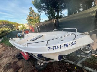 Barco fibra poliéster 4m