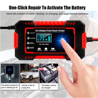 CARGADOR DE BATERÍA INTELIGENTE 12V (NUEVO)