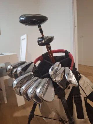 Hierros, Wedges, Madera 3, Híbrido 3 y Bolsa