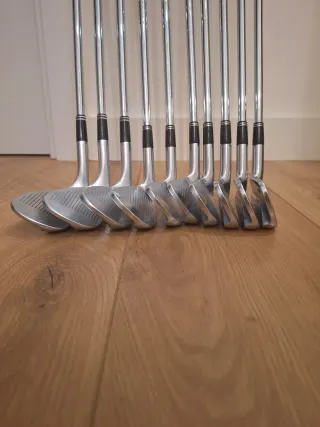 Hierros, Wedges, Madera 3, Híbrido 3 y Bolsa