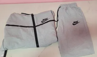 Conjunto Nike Tech Gris Nuevo