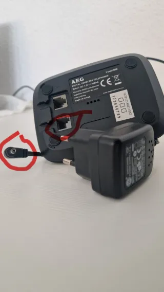 Cargador Teléfono Inalámbrico AEG Digital