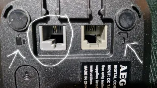 Cargador Teléfono Inalámbrico AEG Digital